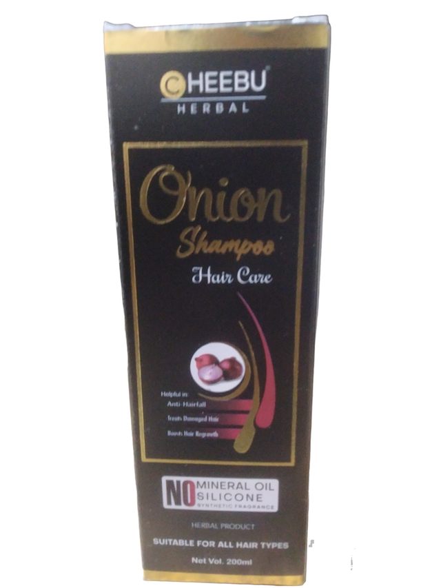 Cheebu Herbal Onion Shampoo 200ml