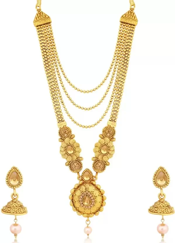 Alloy Gold-plated Jewel Set