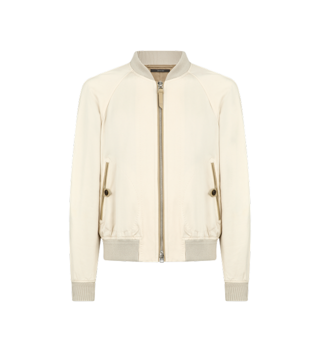 FLUID GABARDINE BOMBER